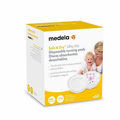Medela Discos absorbentes desechables Safe & Dry™ Ultra thin 60 unidades -