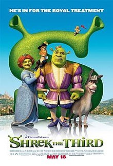 Película Shrek tercero