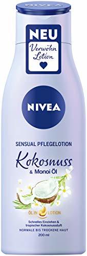 Product Loción de cuidado Nivea Sensual, aceite de coco y monoi, 6 unidades