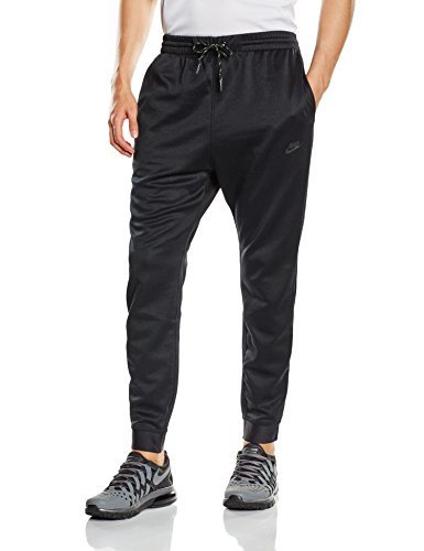 Lugar Nike RU Run Crew Track Pantalón, Hombre, Negro