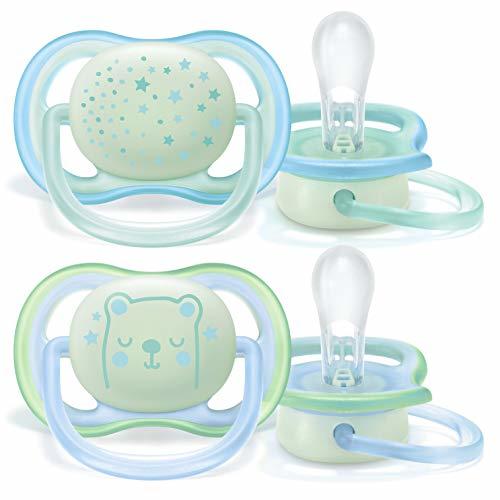 Product Philips Avent SCF376/11 - Pack de 2 chupetes Ultra Air Nocturno que