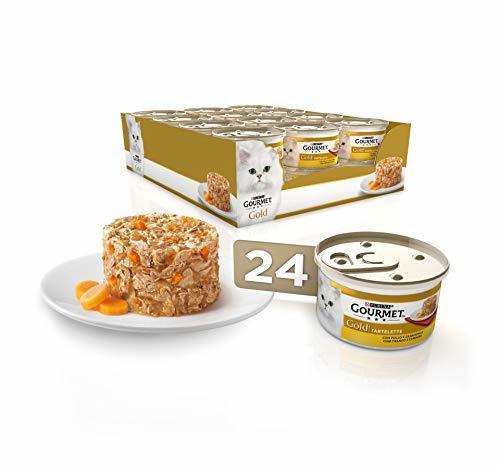 Purina Gourmet Gold Tartalette comida para gatos con Pollo y Zanahoria 24