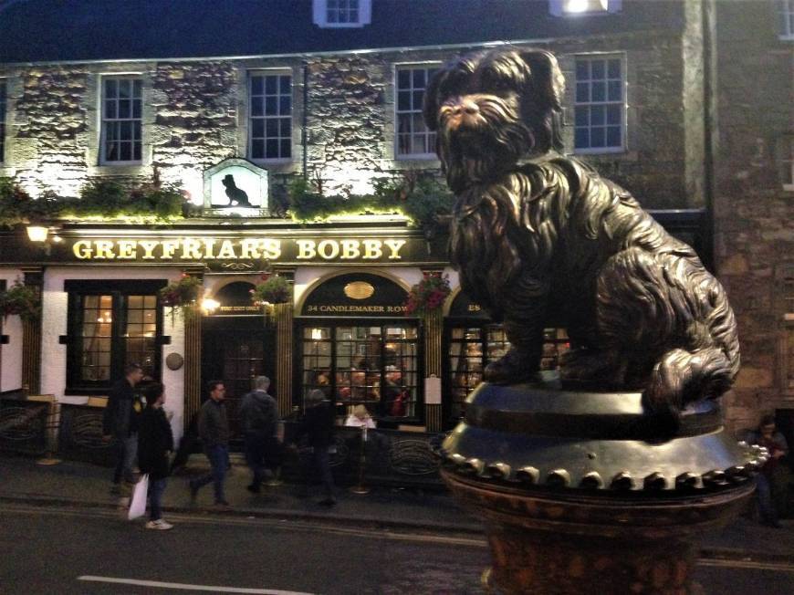 Place Greyfriars Bobby Statue/monument