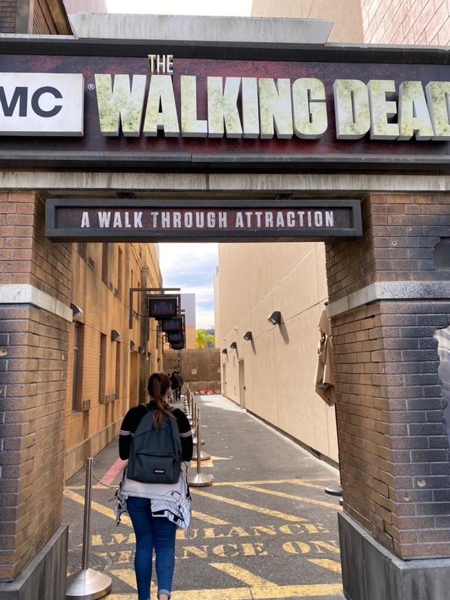 Lugar The Walking Dead Attraction at Universal Studios Hollywood