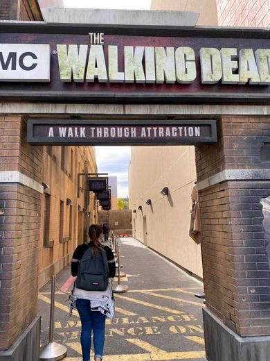 The Walking Dead Attraction at Universal Studios Hollywood