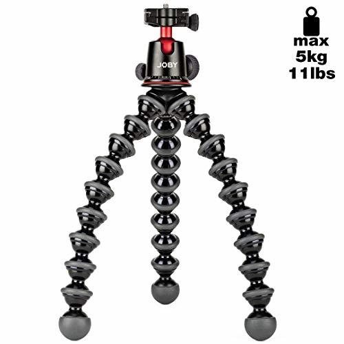 Electrónica JOBY GorillaPod Kit 5K - Trípode Profesional Flexible con Rótula para Cámaras