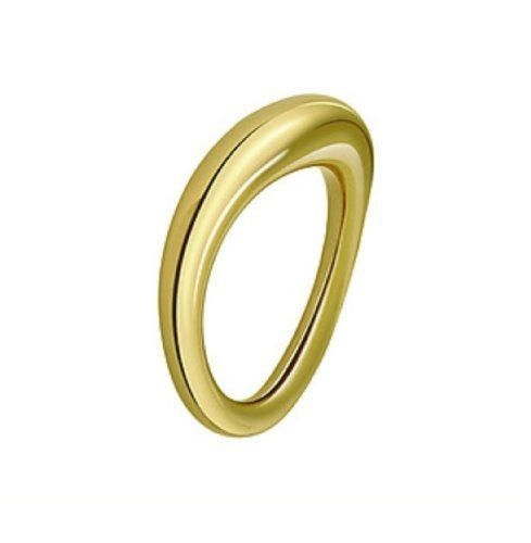 CK - Anillo de bañado en Oro, Talla 12