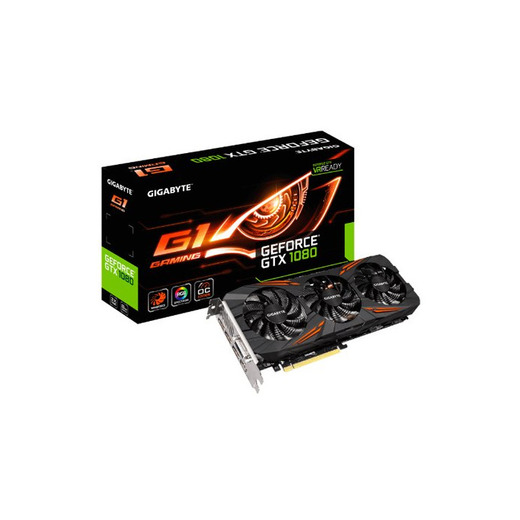 Gigabyte VGA Gigabyte Nvidia G-Force GTX 1080 G1 - Tarjeta Grafica