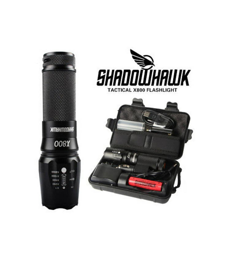 Producto Shadowhawk flashlight zoom 20000lm