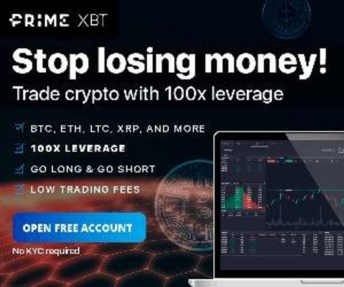 Moda PrimeXBT – No. 1 Bitcoin-based Platform For Active Traders