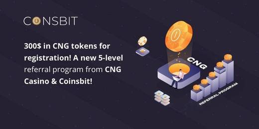 Consbit get for free 30000 CNG coins