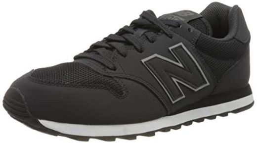 New Balance 500 h, Zapatillas para Hombre, Negro