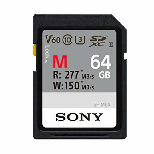 Electronics Sony SF64M - Tarjeta de memoria SD de 64 GB