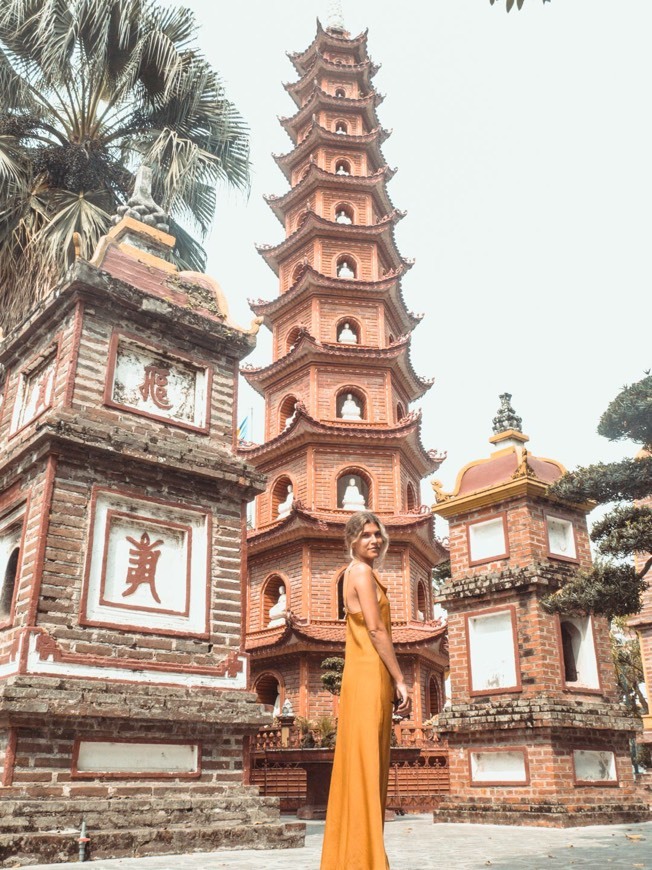 Lugar Tran Quoc Pagoda