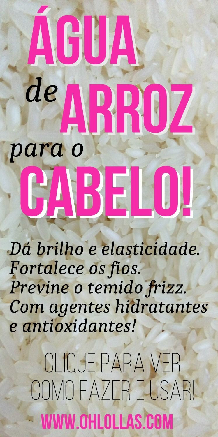 Moda Arroz no cabelo