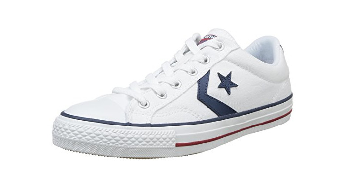 Social Converse Lifestyle Star Player Ox Zapatillas, Unisex Adulto, Blanco
