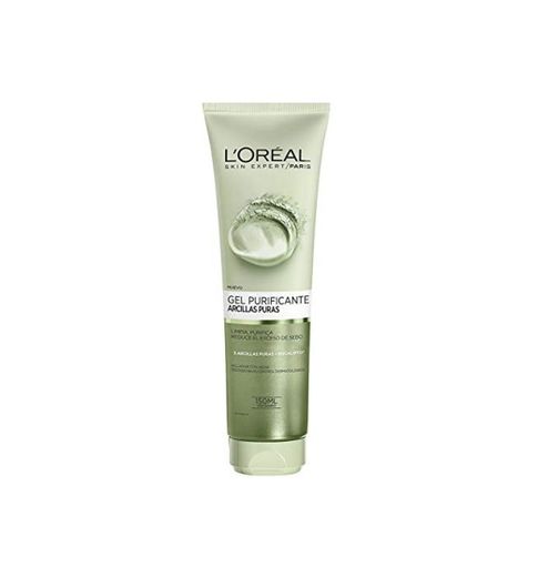 L'Oréal Paris Gel Limpiador Purificante Arcillas Puras Verde