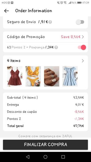 Zaful shops