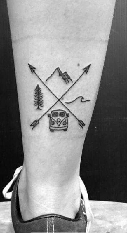 Moda Travel tattoo