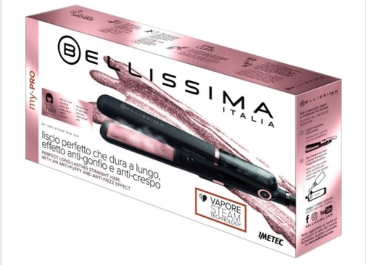 Products Alisador de Cabelo a vapor BELLISSIMA 