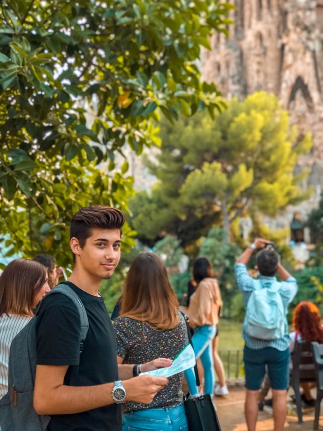 Place Basílica de la sagrada família 