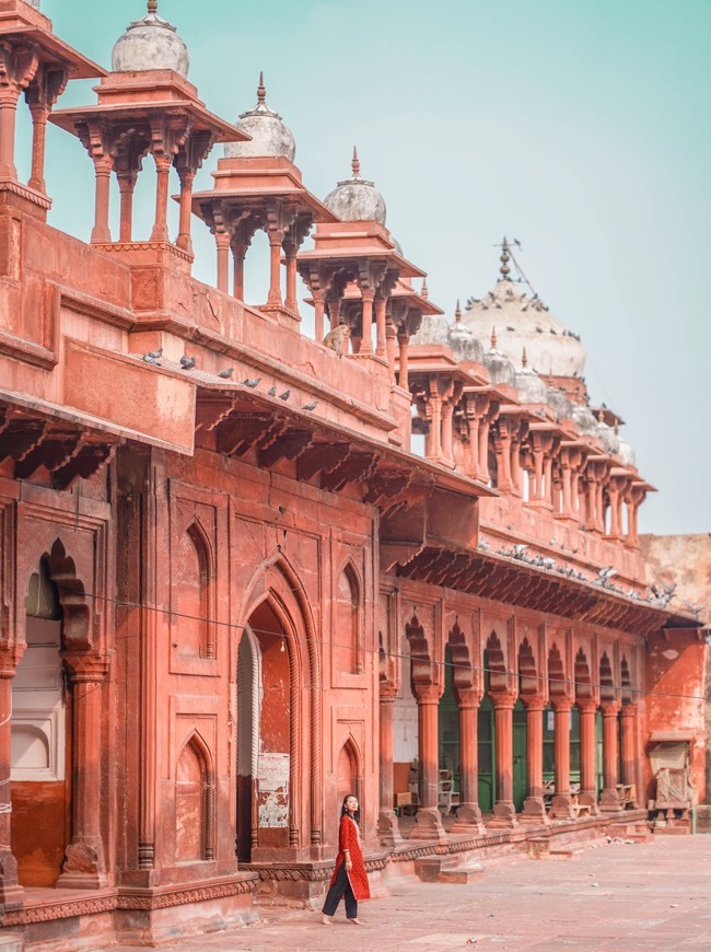 Place Jama masjid - Agra 