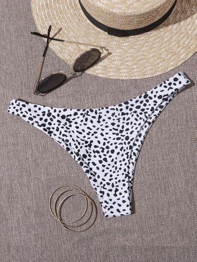 Dalmatian Print Bikini Panty