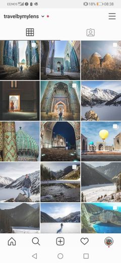 My own travel photography account 