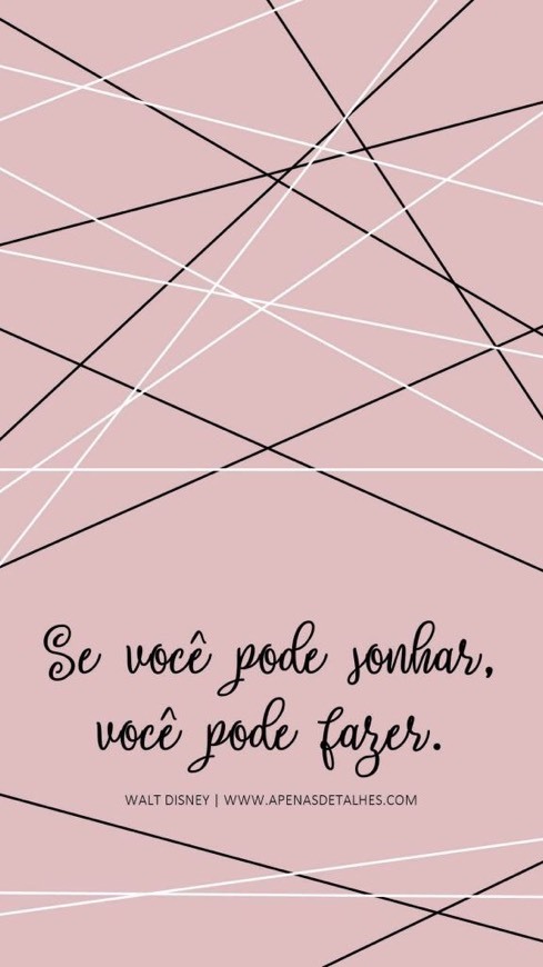 Fashion Frase Motivadora 