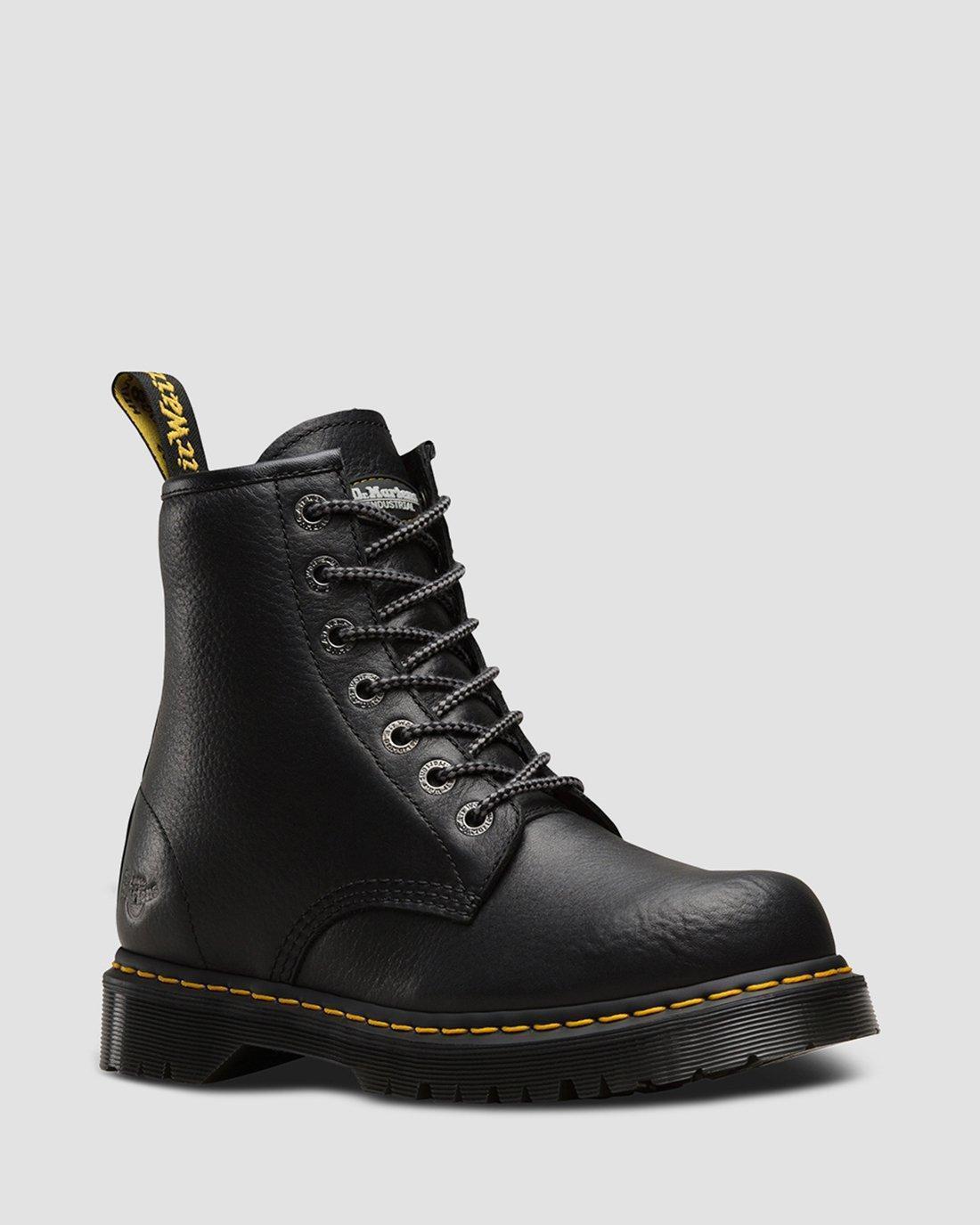 Moda Dr. Martens Original 7B10, Botas Unisex, Negro, 43 EU