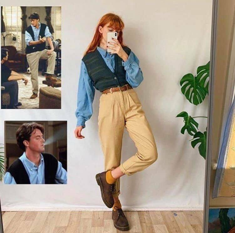 Fashion Chandler's iconic look