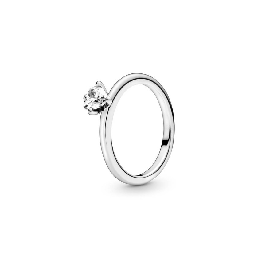 Product Anel Clear Heart Solitaire