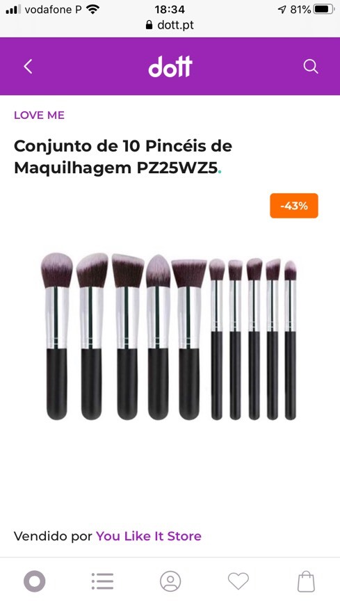 Products Pincéis 