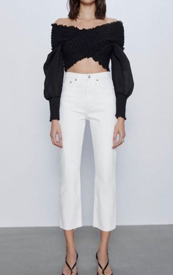 Fashion Jeans Brancos - Zara