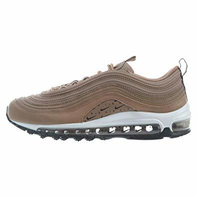 Fashion NIKE Air MAX 97 F Zapatillas Moda Mujeres Beige/Negro