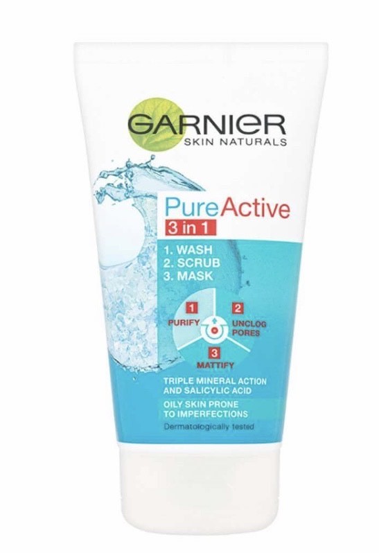 Moda máscara exfoliante garnier 