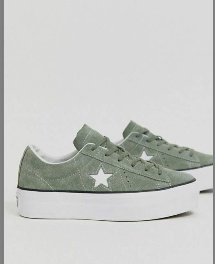 Product Converse verde plataforma