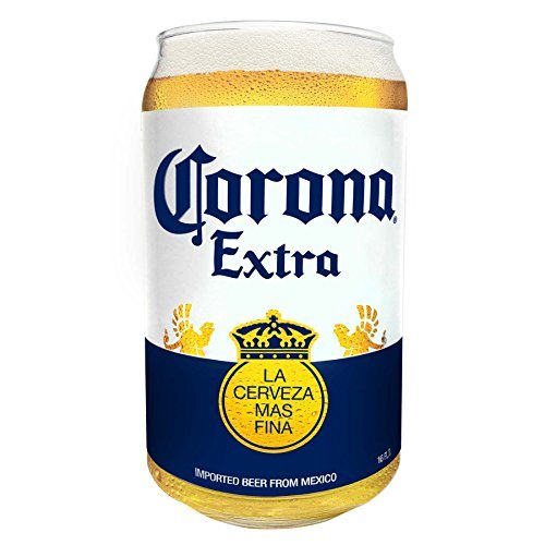 Social Corona Extra Cerveza Puede Pint Glass