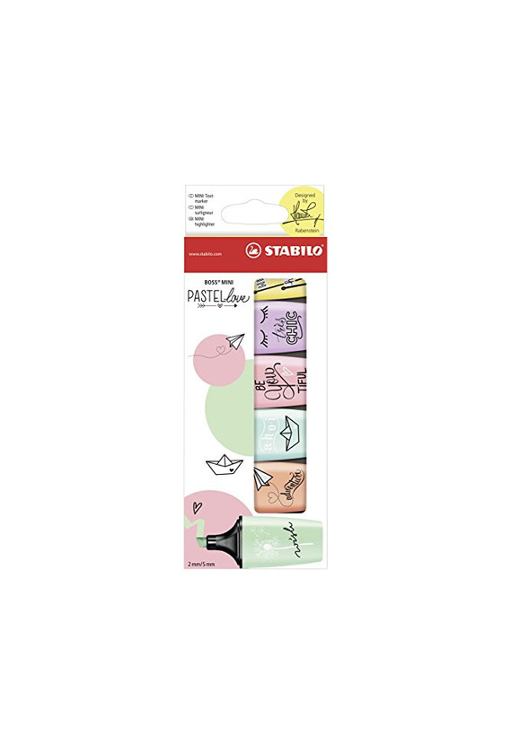 Social Marcador pastel STABILO BOSS mini