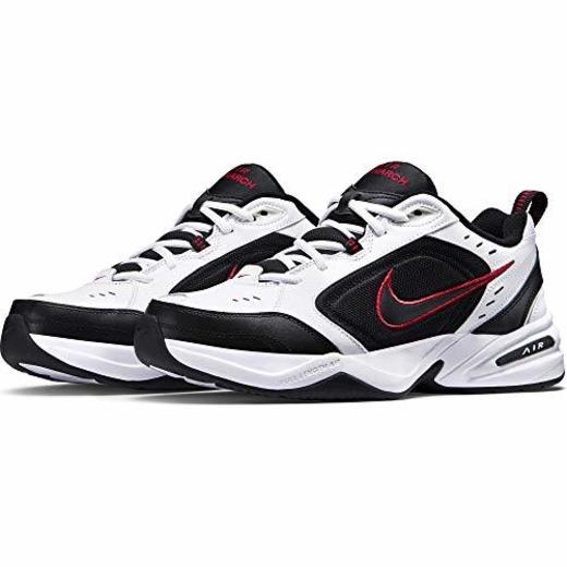 Nike Air Monarch IV, Zapatillas de Gimnasia para Hombre, Blanco