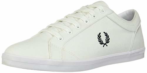 Fashion Fred Perry Baseline Canvas White B3114100