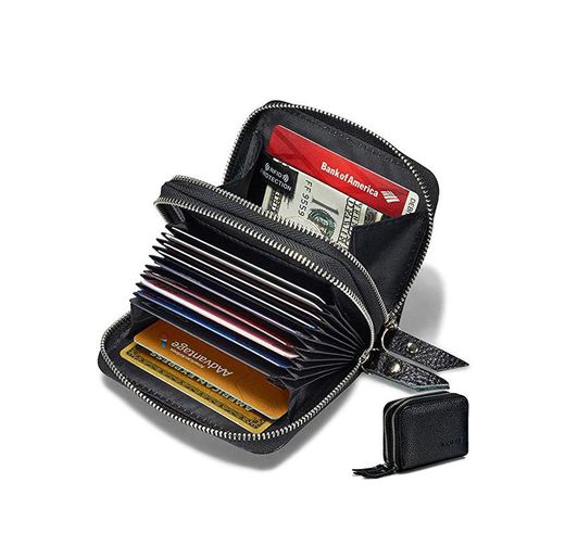Zipper Card Wallet Small Purse