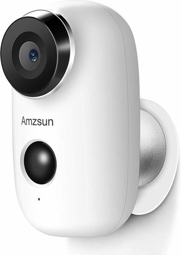Wireless Battery Powered Camera with Rechargeable HD 1080P