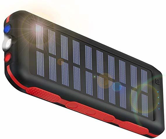 Product Solar Charger Power Bank 25000 mAh Portable