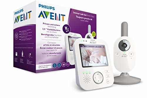 Philips AVENT Baby monitor SCD843/26 video-monitor para bebés 300 m FHSS Blanco