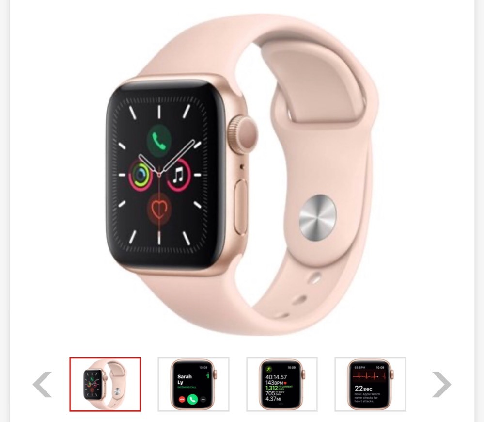 Productos APPLE Watch Series 5 GPS