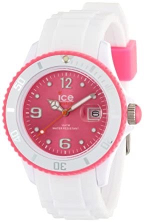 Fashion Ice Watch White and Pink