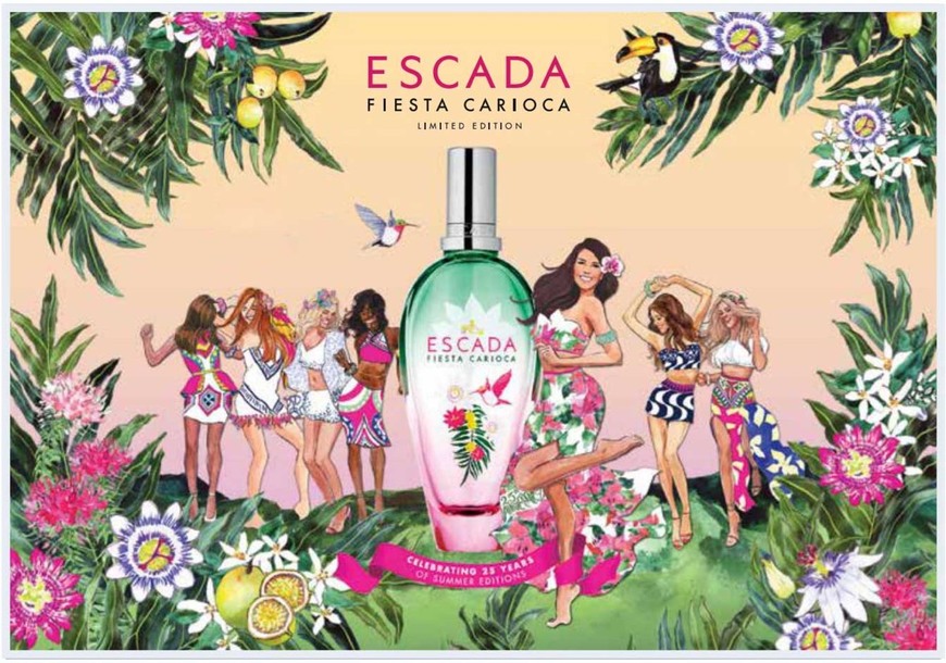 Belleza Set de Escada"Fiesta Carioca" (perfume de 30 ml