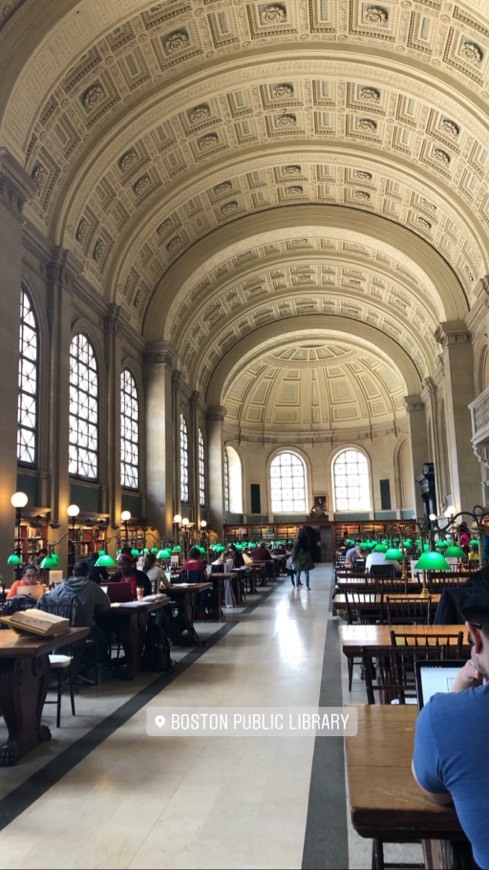 Lugar Boston Public Library