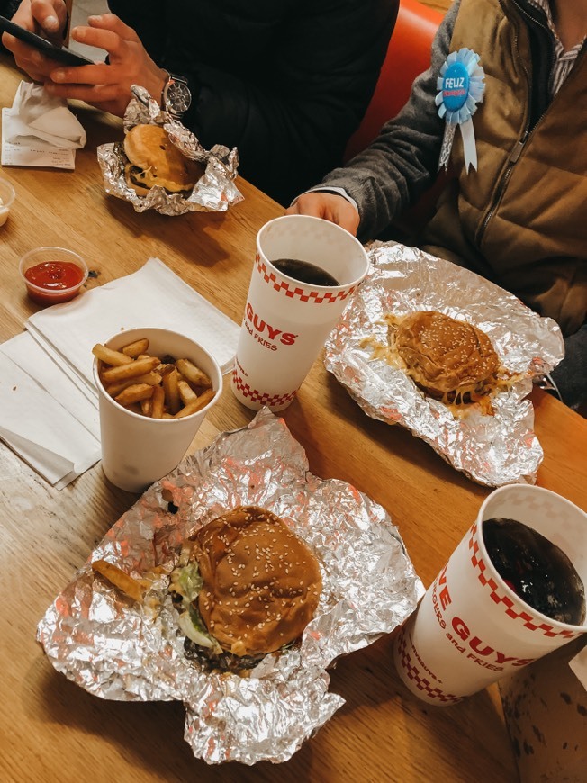 Restaurants Five Guys - Champs-Elysées